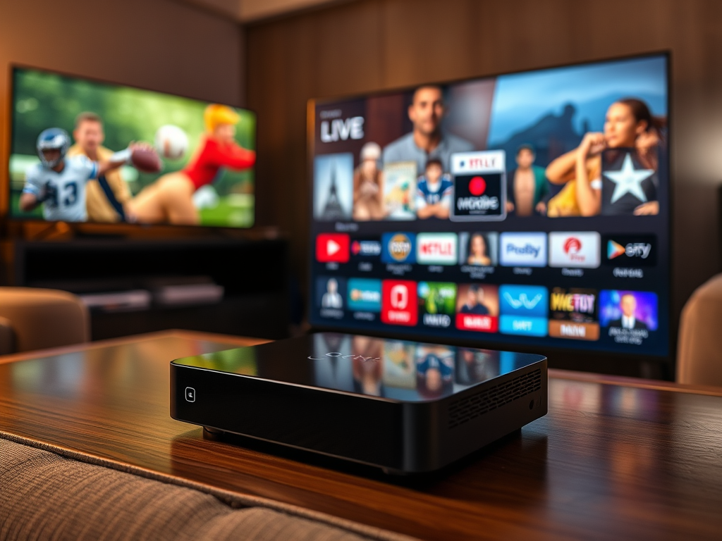 Best IPTV 2025 Streaming Concept